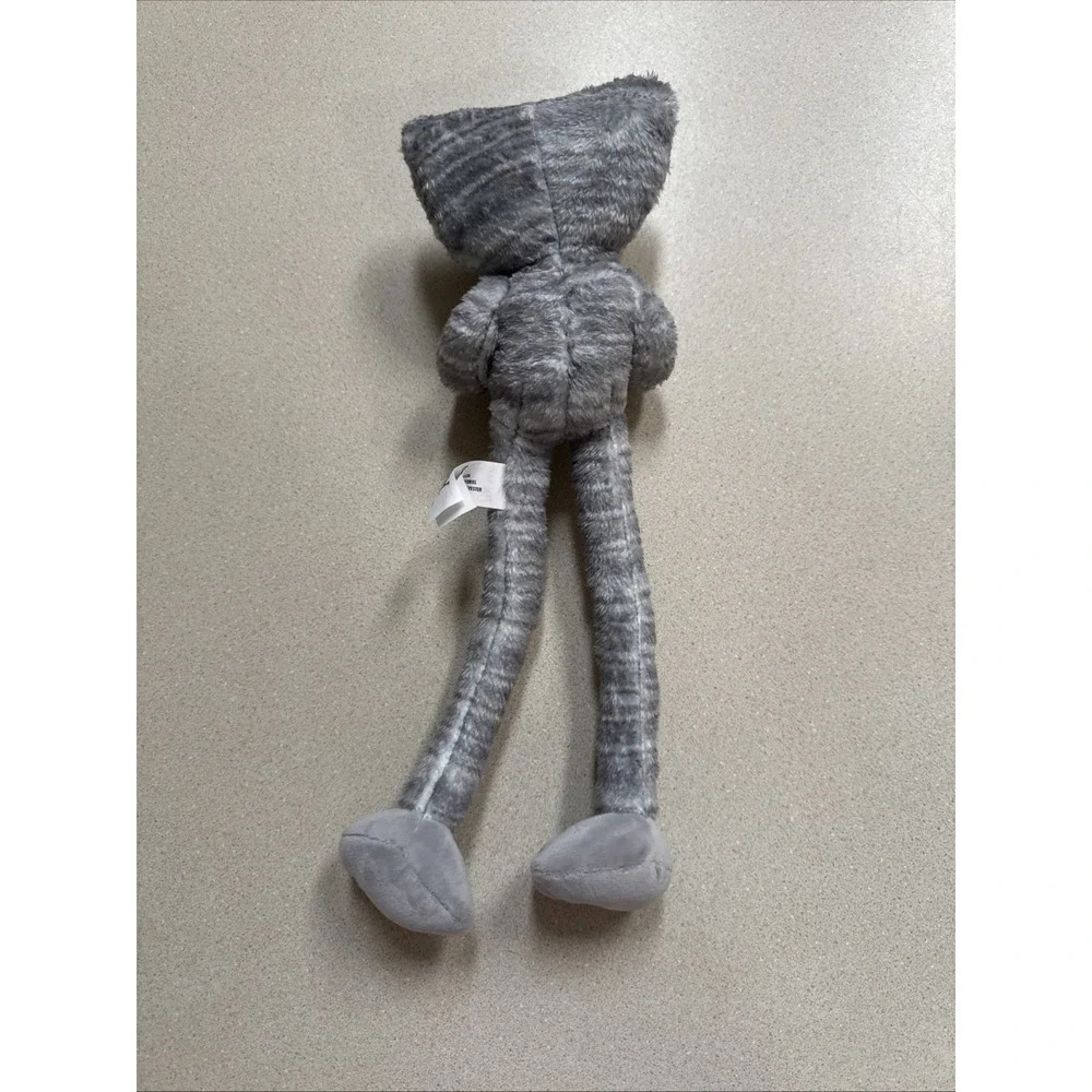 Huggy Wuggy Poppy Playtime Gray Stripe  Plush  13